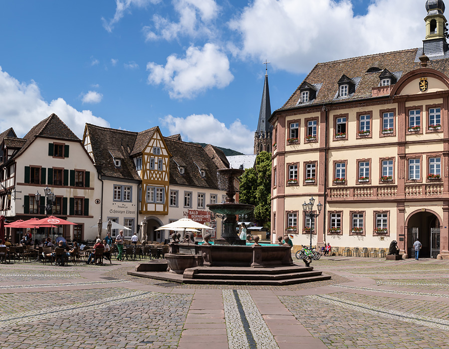 Altstadt Neustadt an der Weinstrasse in der Pfalz
